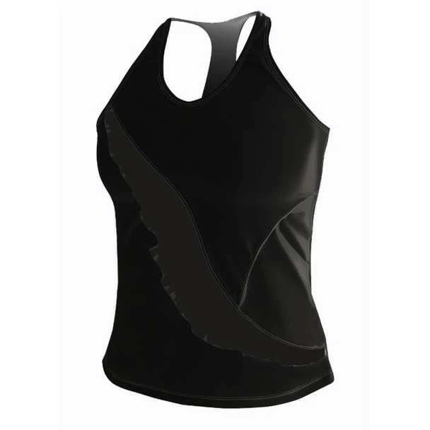 DeSoto Women's Carrera Ruffle Full Tri Top - 2016
