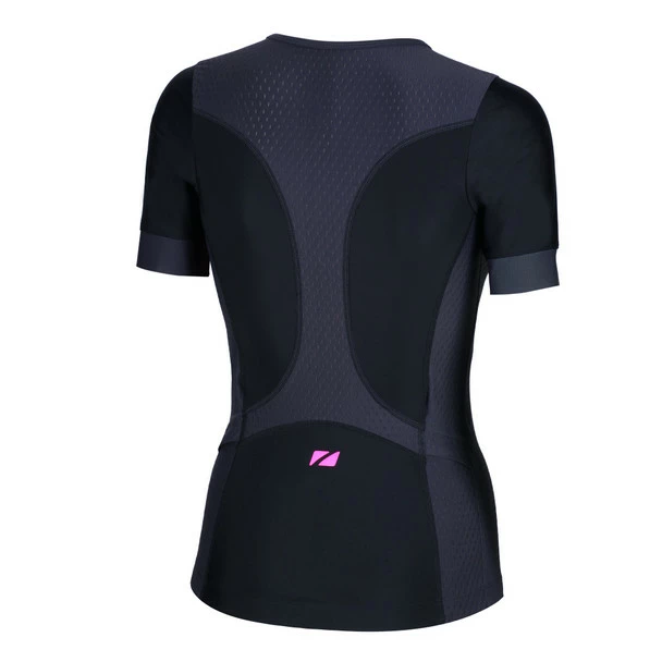 Zone3 Women's Aquaflo Plus Short Sleeve Tri Top - 2021 - Image 2