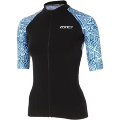 Zone3 Women's Lava Long Distance Short Sleeve Tri Top - 2022